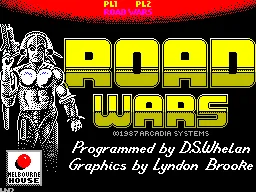 Roadwars — ZX Spectrum — скриншот