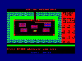 Special Operations — Amstrad CPC — скриншот