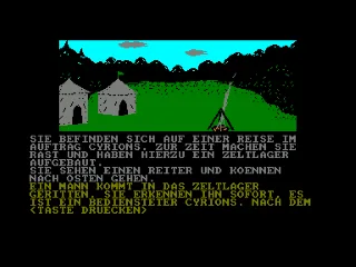 Zorgos — Amstrad CPC — скриншот