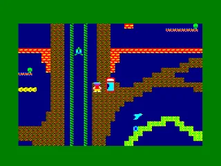 Roland in Space — Amstrad CPC — скриншот