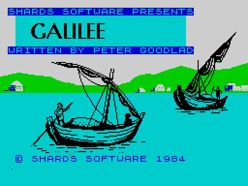 Galilee — ZX Spectrum — скриншот