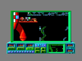 Robbbot — Amstrad CPC — скриншот