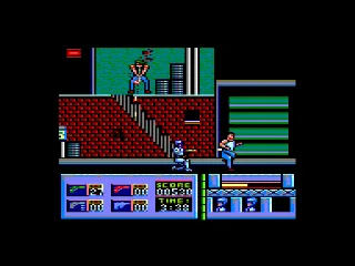 Robocop — Amstrad CPC — скриншот