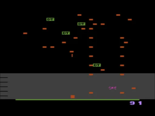 Millipede (USA) — Atari 2600 — скриншот