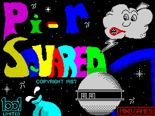 Pi-R Squared — ZX Spectrum — скриншот