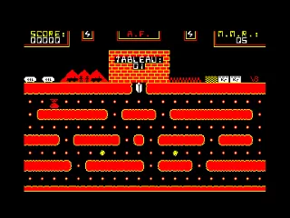 Atomic Fiction — Amstrad CPC — скриншот