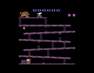 Donkey Kong (USA) — Atari 2600 — скриншот