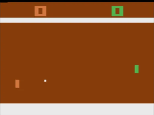 Video Olympics ~ Pong Sports (USA) — Atari 2600 — скриншот