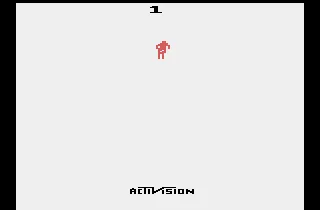 Skiing (USA) — Atari 2600 — скриншот