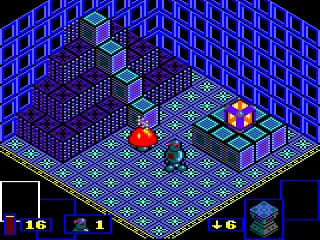 Palitron — Amstrad CPC — скриншот