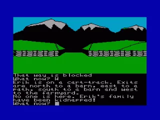 Saga of Erik the Viking, The — Amstrad CPC — скриншот