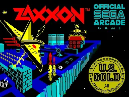 Zaxxon — ZX Spectrum — скриншот