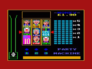 Party Machine — Amstrad CPC — скриншот