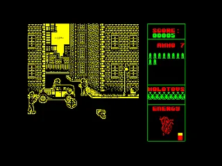Sharkey's Moll — Amstrad CPC — скриншот