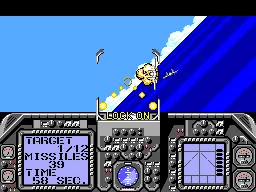 G-LOC - Air Battle (Europe, Brazil) (En) — Sega Master System — скриншот