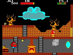 Chapolim x Dracula - Um Duelo Assustador (Brazil) — Sega Master System — скриншот