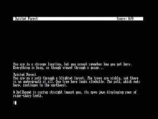 Sorcerer — Amstrad CPC — скриншот