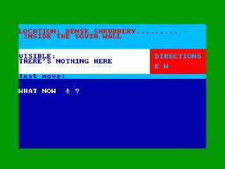 Trial of Arnold Blackwood, The — Amstrad CPC — скриншот