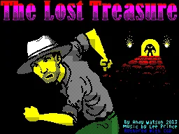 The Lost Treasure — ZX Spectrum — скриншот