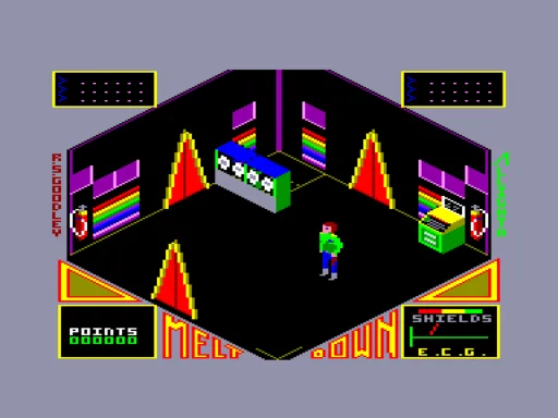 Syndrome, Le — Amstrad CPC — скриншот