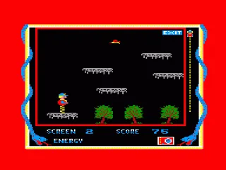 Boinggg — Amstrad CPC — скриншот