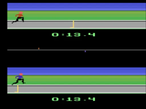 Summer Games (USA) — Atari 2600 — скриншот