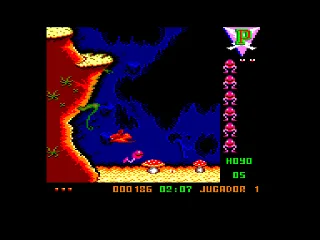 Poogaboo — Amstrad CPC — скриншот