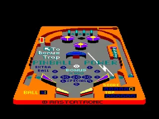 Pinball Power — Amstrad CPC — скриншот