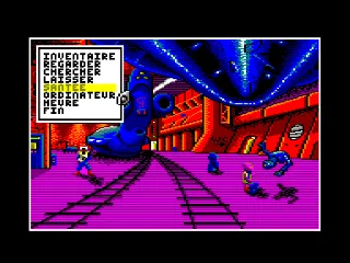 B.A.T. — Amstrad CPC — скриншот