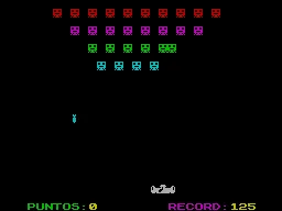 Galax — ZX Spectrum — скриншот