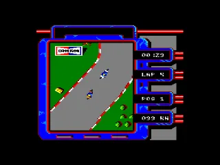 Aspar GP Master — Amstrad CPC — скриншот