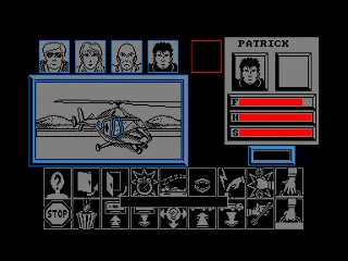 Zombi — Amstrad CPC — скриншот