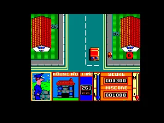 Postman Pat 3 - To the Rescue — Amstrad CPC — скриншот