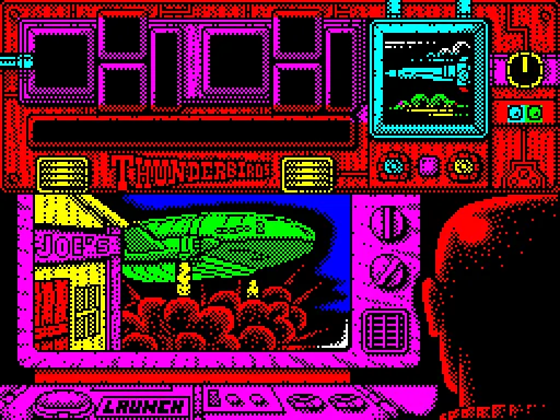 Thunderbirds — ZX Spectrum — скриншот