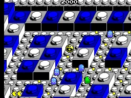 Pac-Mania (Europe) — Sega Master System — скриншот