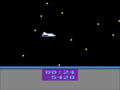 Shuttle Orbiter (USA) — Atari 2600 — скриншот