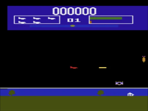 Killer Satellites (USA) — Atari 2600 — скриншот