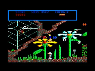 Traitement Bzzz — Amstrad CPC — скриншот