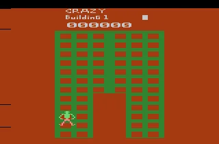 Crazy Climber (USA) — Atari 2600 — скриншот