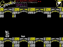 Spooked — ZX Spectrum — скриншот