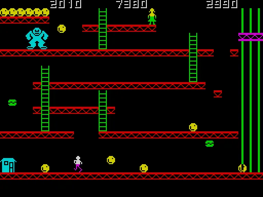 Konghy — ZX Spectrum — скриншот