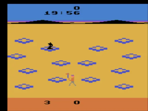 Hole Hunter (USA) — Atari 2600 — скриншот