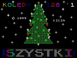 Koledy — ZX Spectrum — скриншот