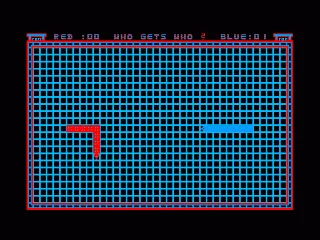 Tron — Amstrad CPC — скриншот