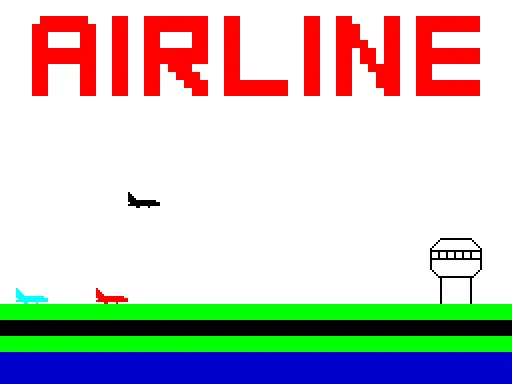 Airline — ZX Spectrum — скриншот