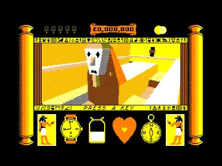 Total Eclipse II - The Sphinx Jinx — Amstrad CPC — скриншот