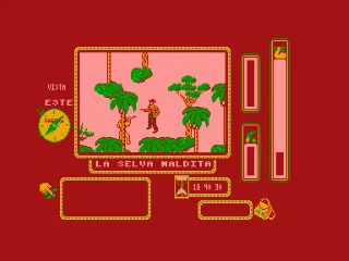 Rex Hard — Amstrad CPC — скриншот
