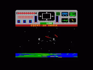 Star Raiders II — Amstrad CPC — скриншот