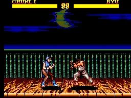 Street Fighter II' (Brazil) (En) — Sega Master System — скриншот