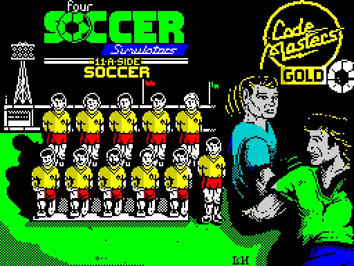 11-a-Side Soccer — ZX Spectrum — скриншот
